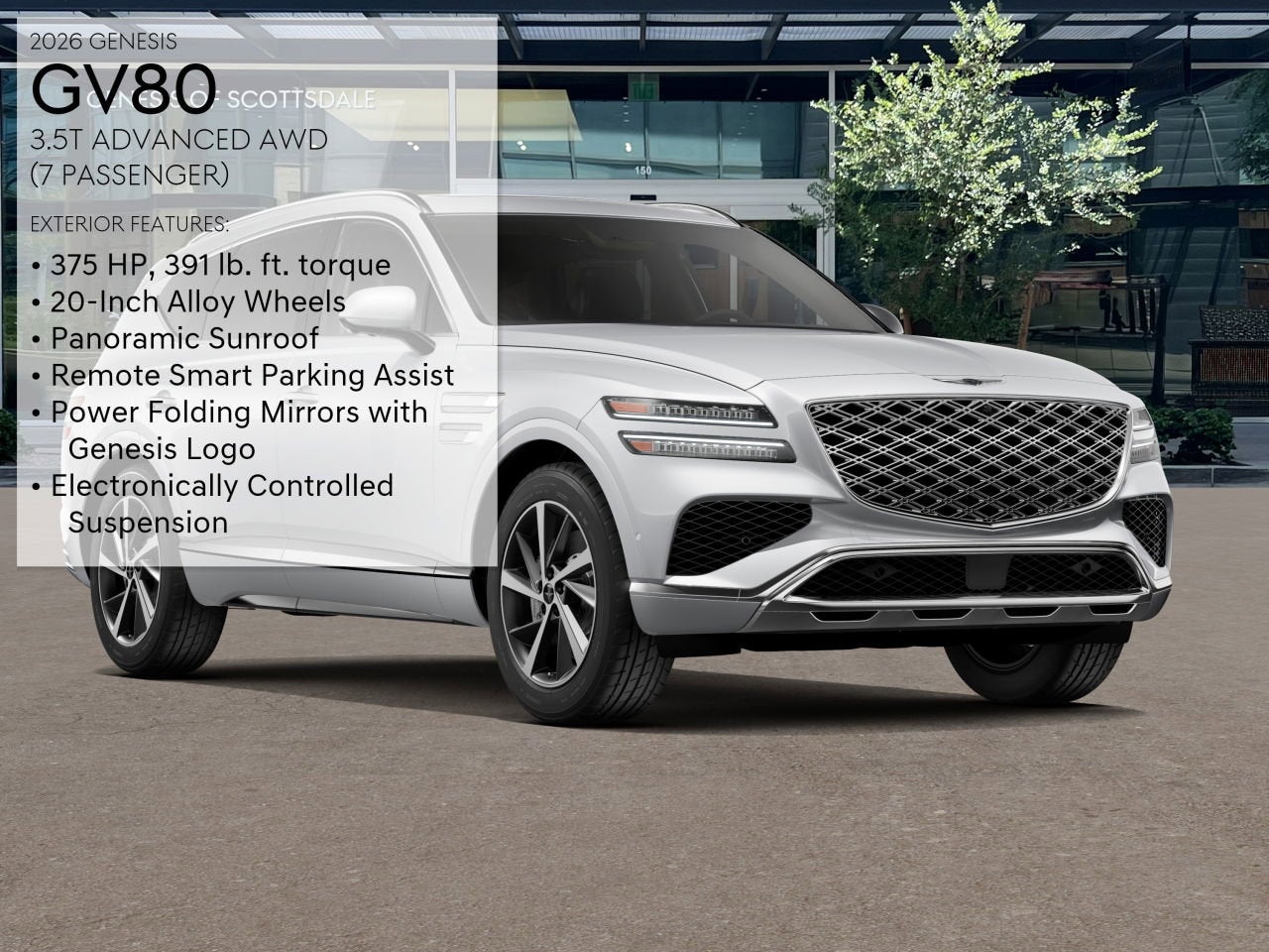 2026 Genesis GV80 3.5T ADVANCED