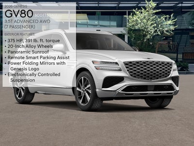 2026 Genesis GV80 3.5T ADVANCED