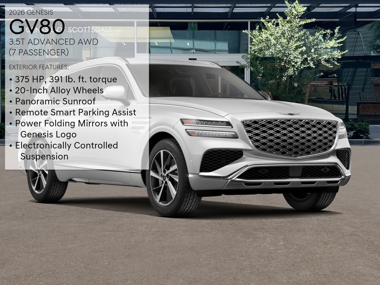 2026 Genesis GV80 3.5T ADVANCED