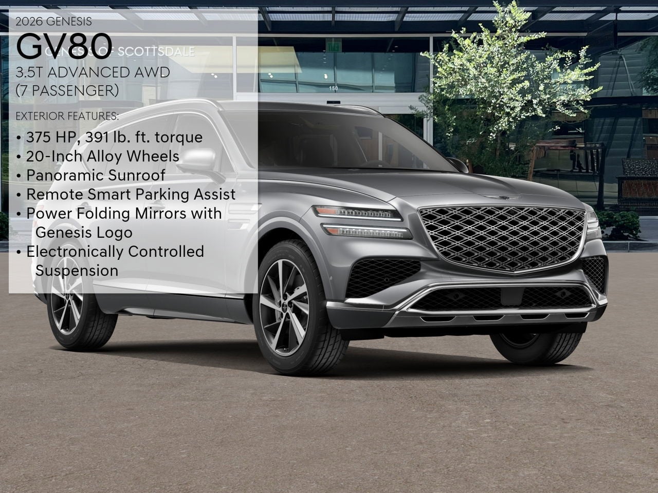 2026 Genesis GV80 3.5T ADVANCED