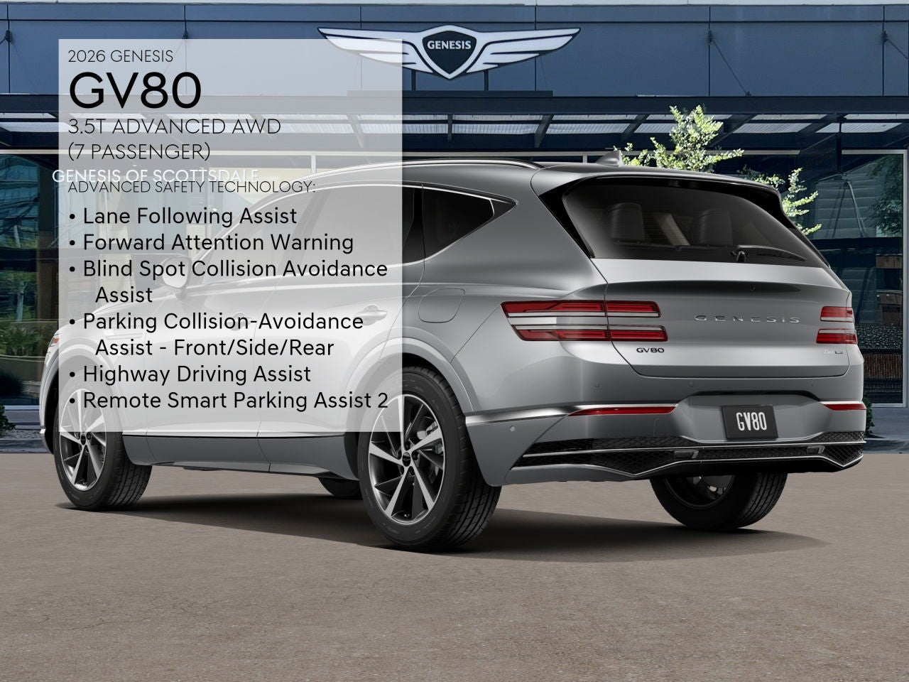 2026 Genesis GV80 3.5T ADVANCED