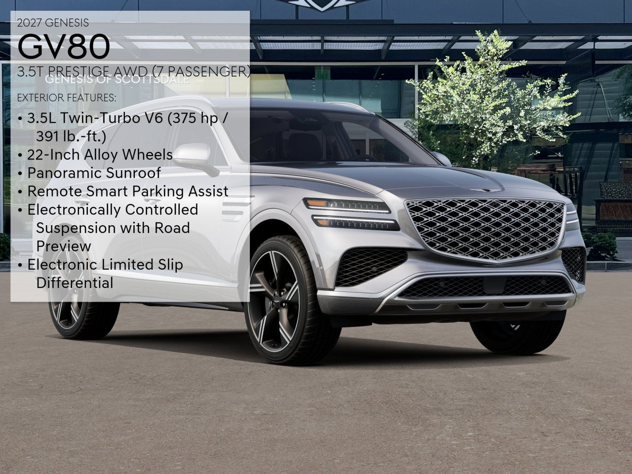 2027 Genesis GV80 3.5T PRESTIGE
