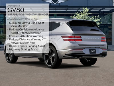 2027 Genesis GV80 3.5T PRESTIGE