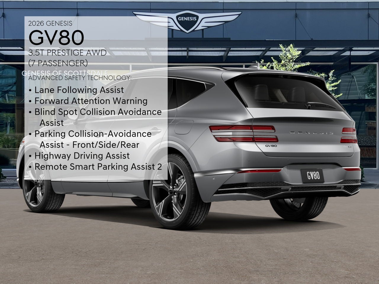 2026 Genesis GV80 3.5T PRESTIGE