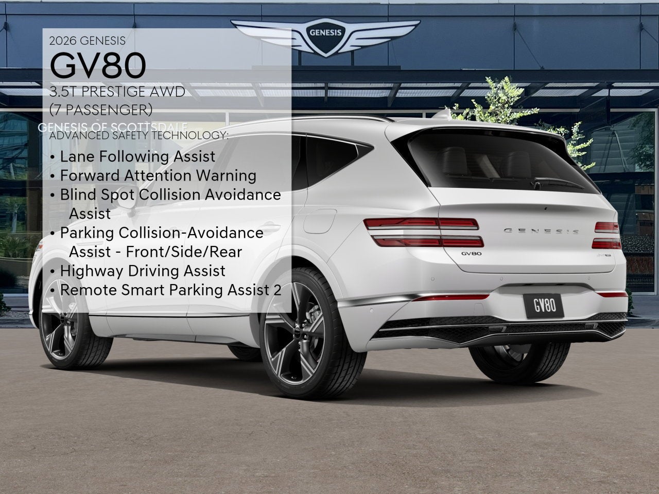 2026 Genesis GV80 3.5T Prestige