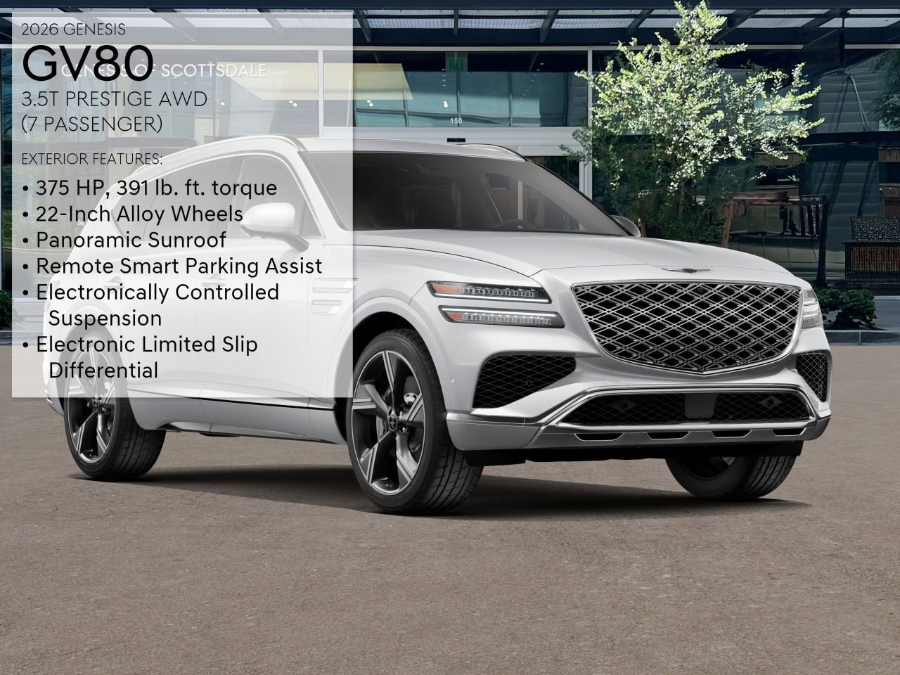 2026 Genesis GV80 3.5T PRESTIGE