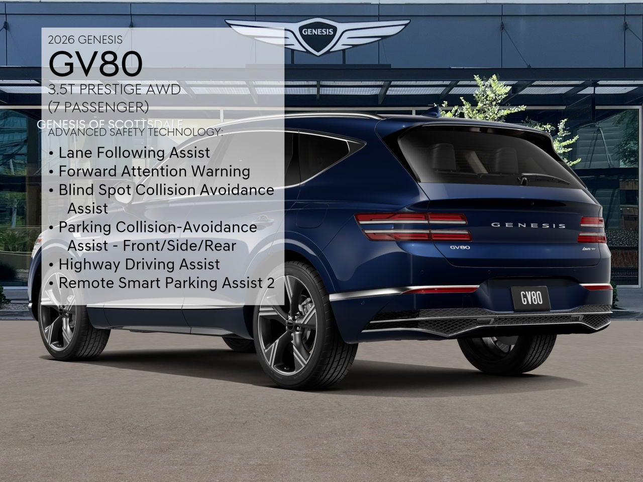 2026 Genesis GV80 3.5T PRESTIGE