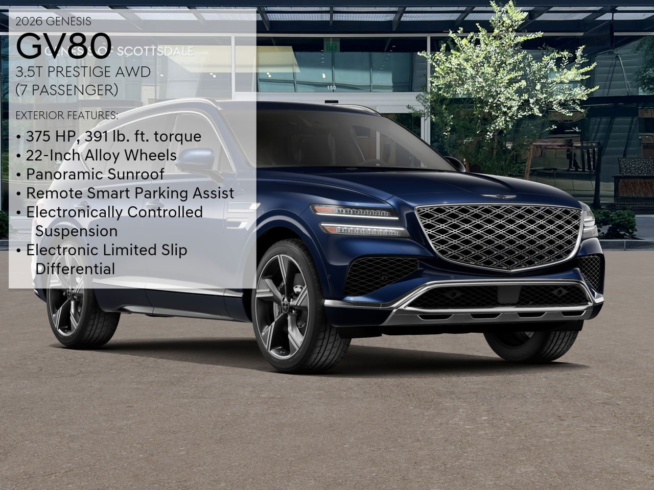 2026 Genesis GV80 3.5T PRESTIGE