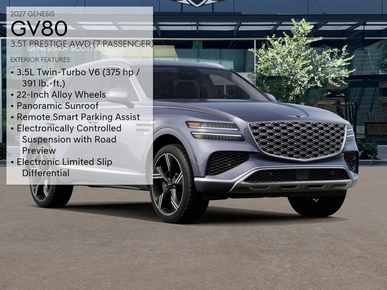 2027 Genesis GV80 3.5T Prestige