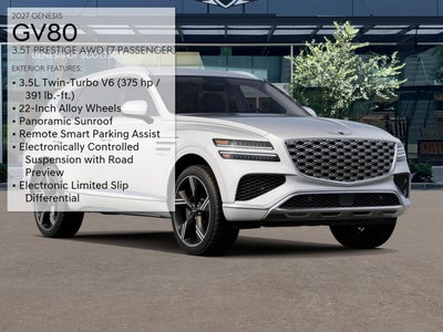 2027 Genesis GV80 3.5T PRESTIGE