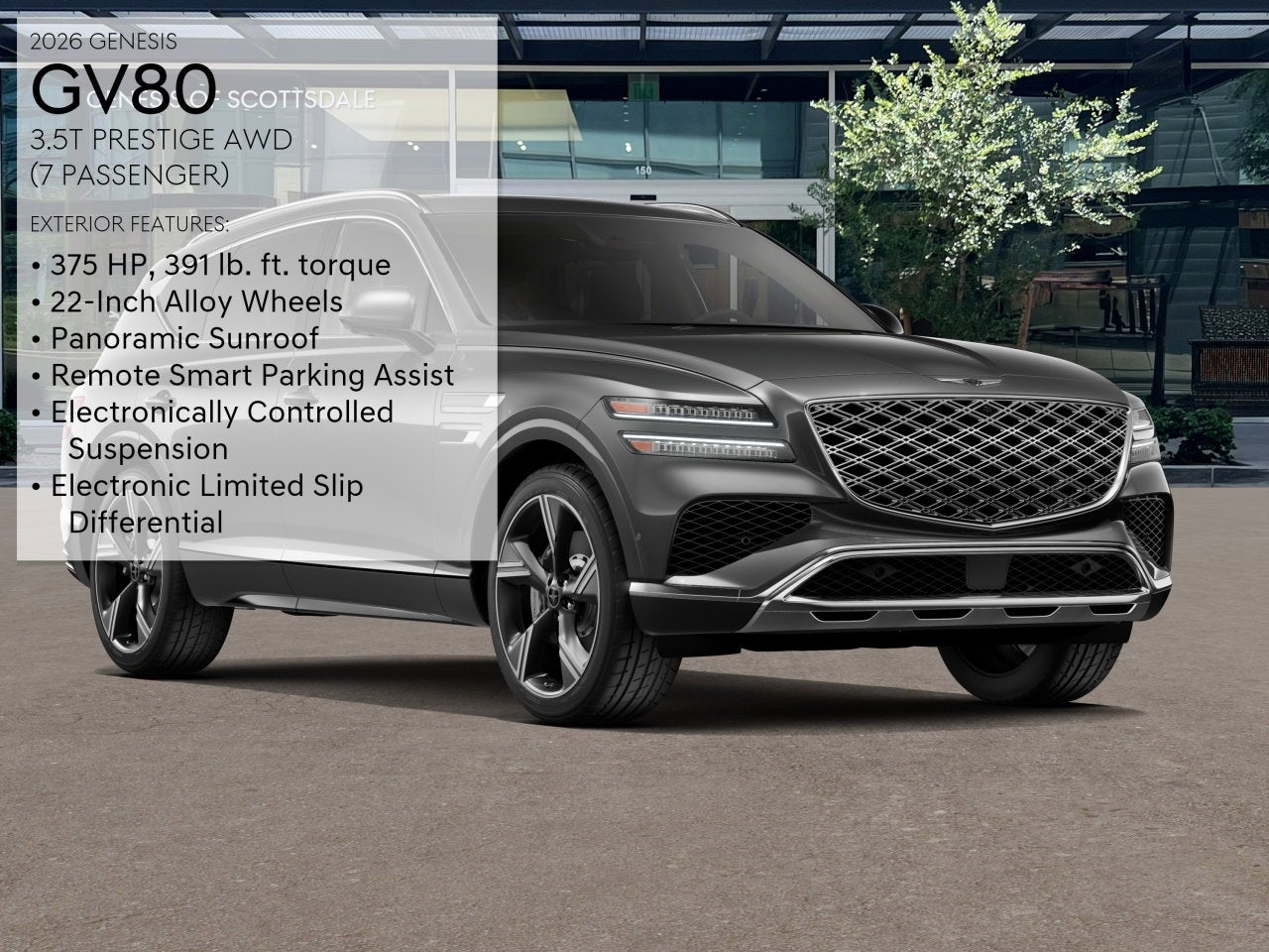 2026 Genesis GV80 3.5T PRESTIGE