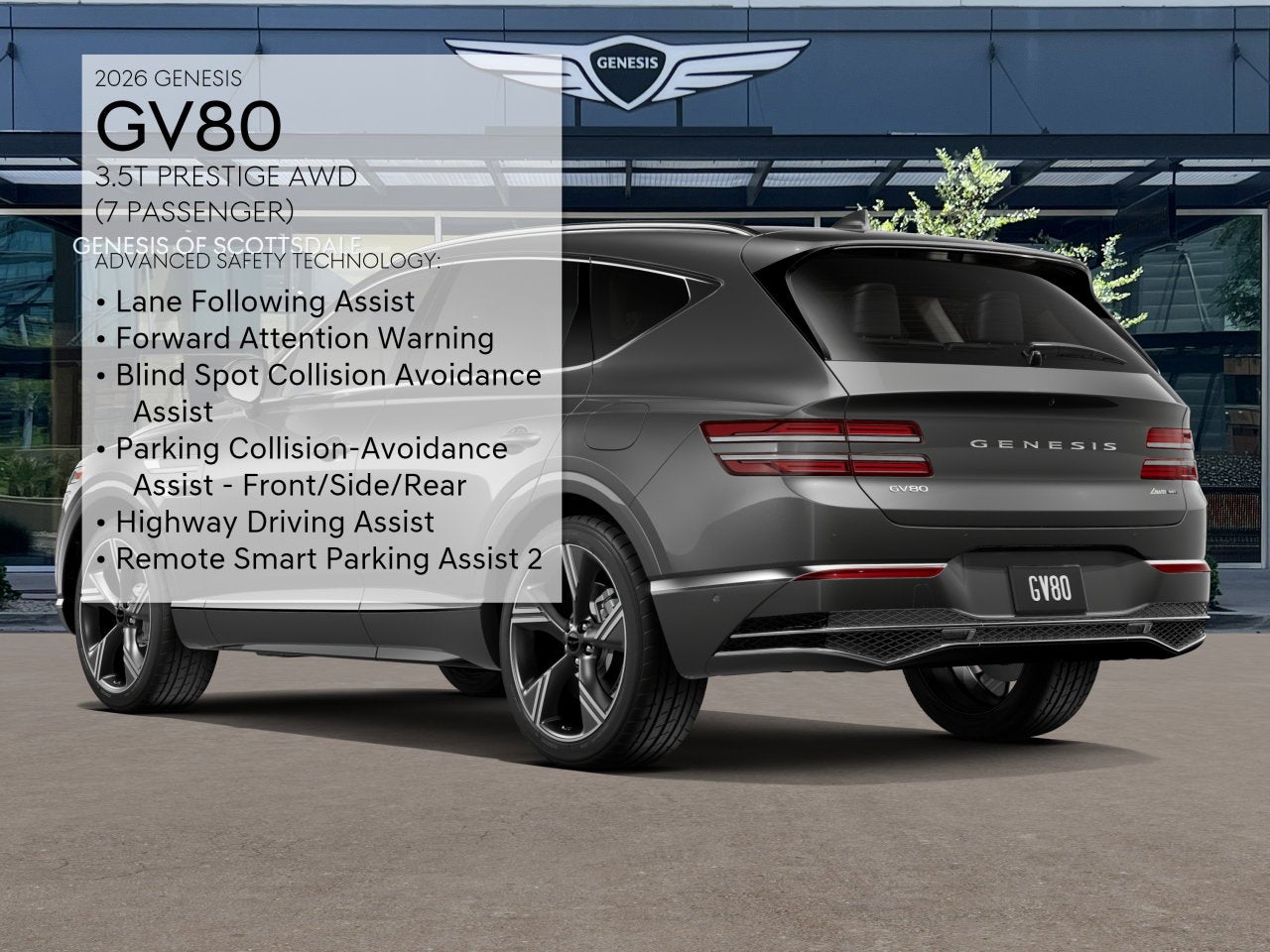 2026 Genesis GV80 3.5T PRESTIGE