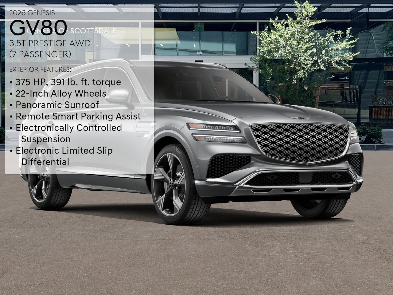2026 Genesis GV80 3.5T Prestige