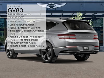 2026 Genesis GV80 3.5T Prestige