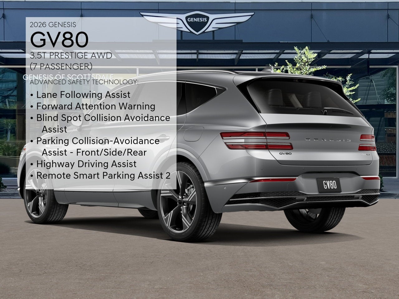 2026 Genesis GV80 3.5T Prestige