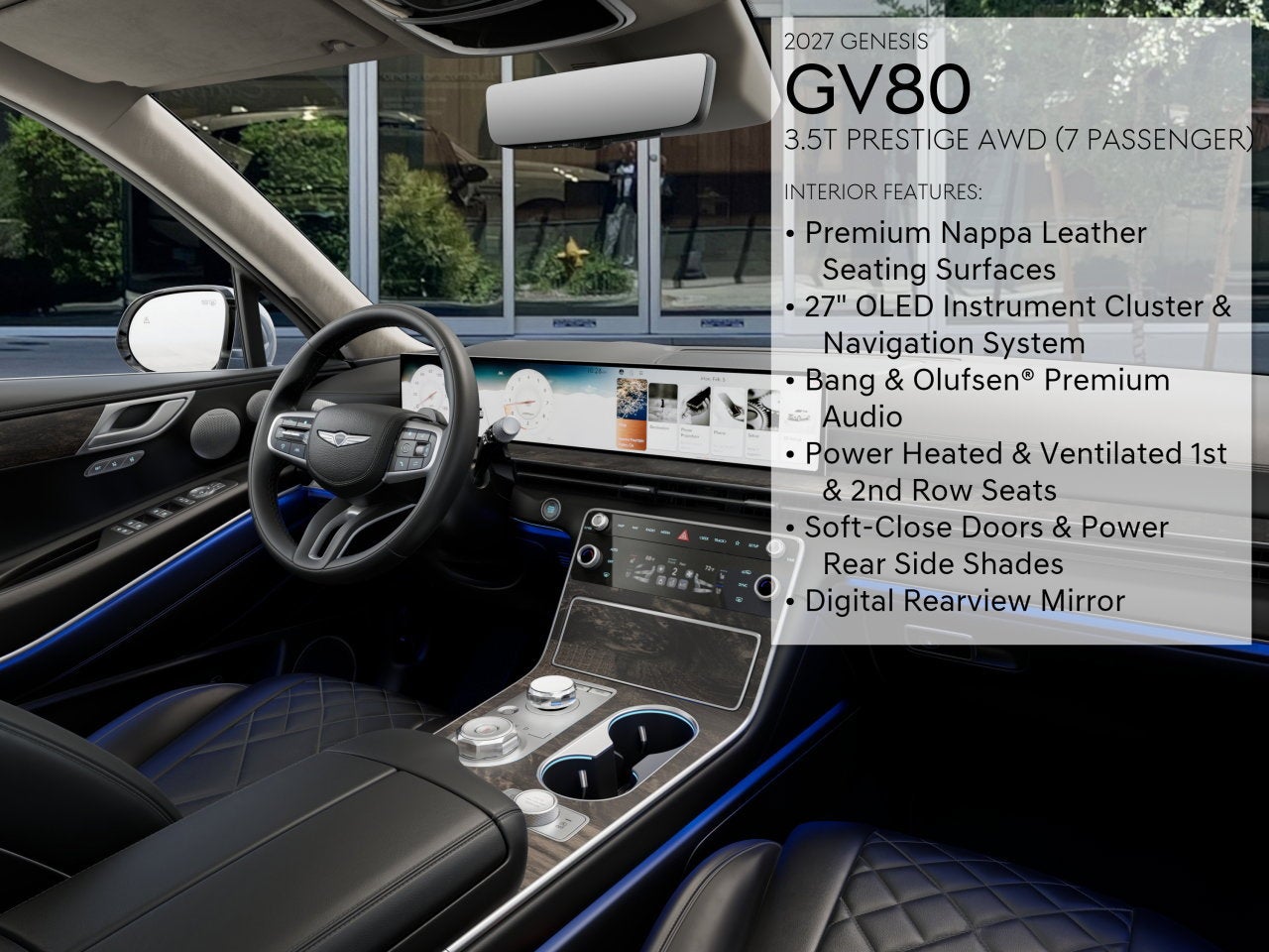 2027 Genesis GV80 3.5T Prestige