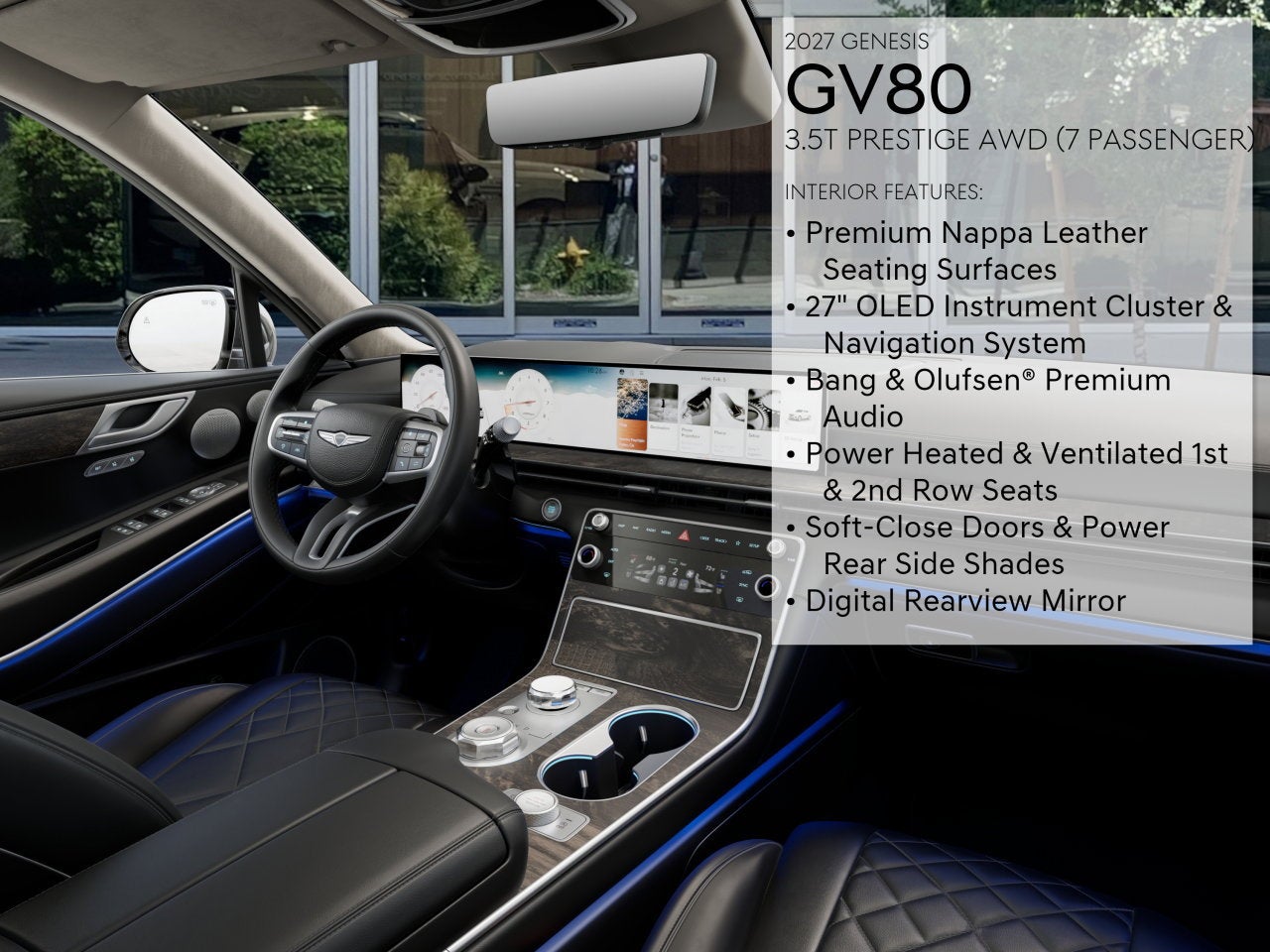 2027 Genesis GV80 3.5T Prestige