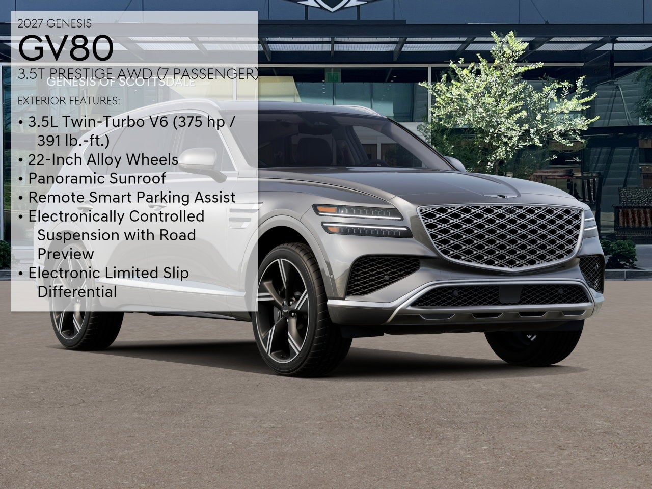 2027 Genesis GV80 3.5T Prestige