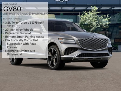 2027 Genesis GV80 3.5T Prestige
