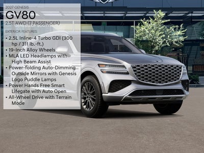 2027 Genesis GV80 2.5T