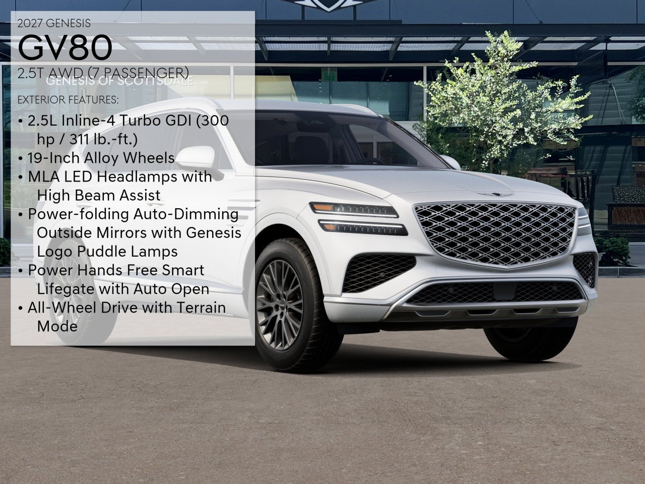2027 Genesis GV80 2.5T