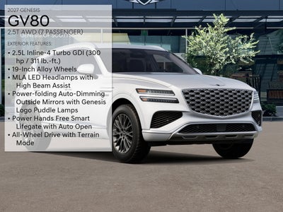 2027 Genesis GV80 2.5T