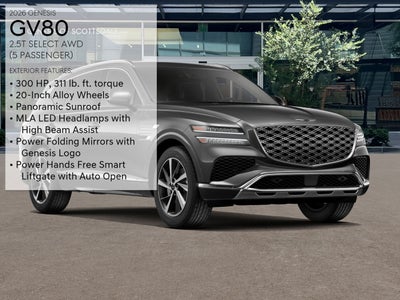 2026 Genesis GV80 2.5T SELECT