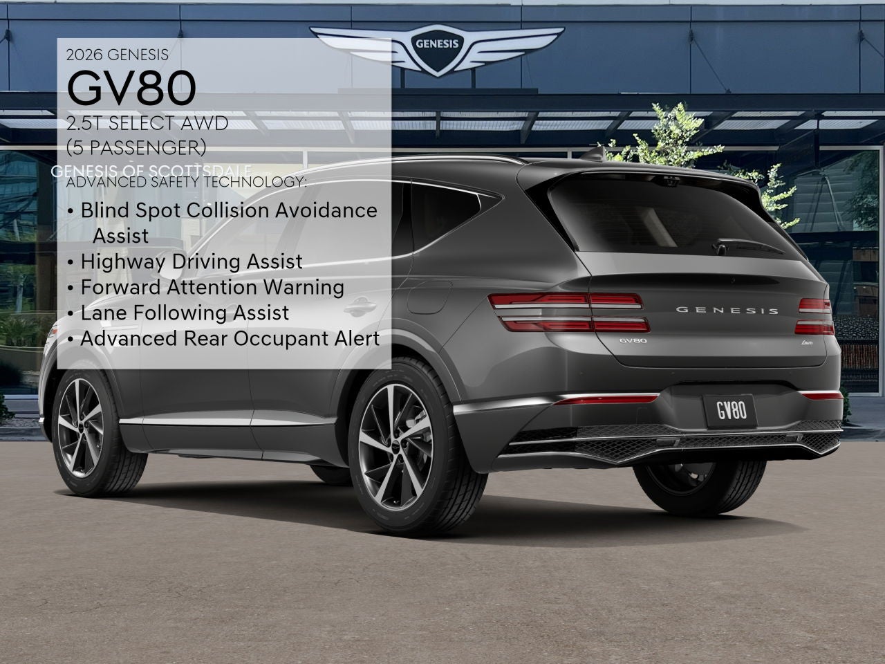 2026 Genesis GV80 2.5T SELECT