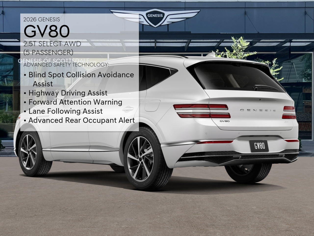 2026 Genesis GV80 2.5T SELECT