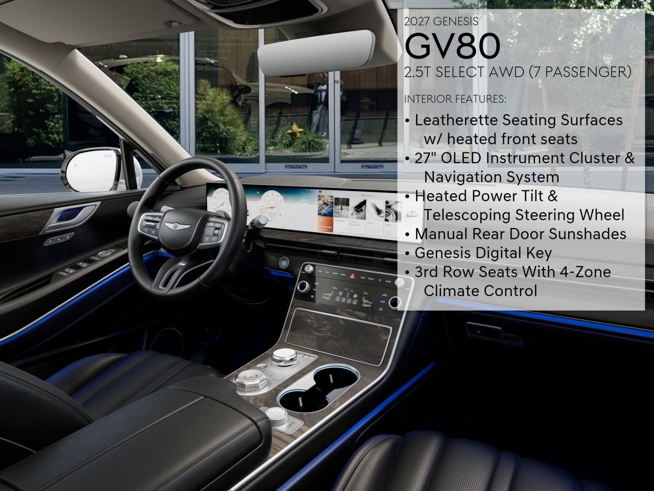2027 Genesis GV80 2.5T SELECT