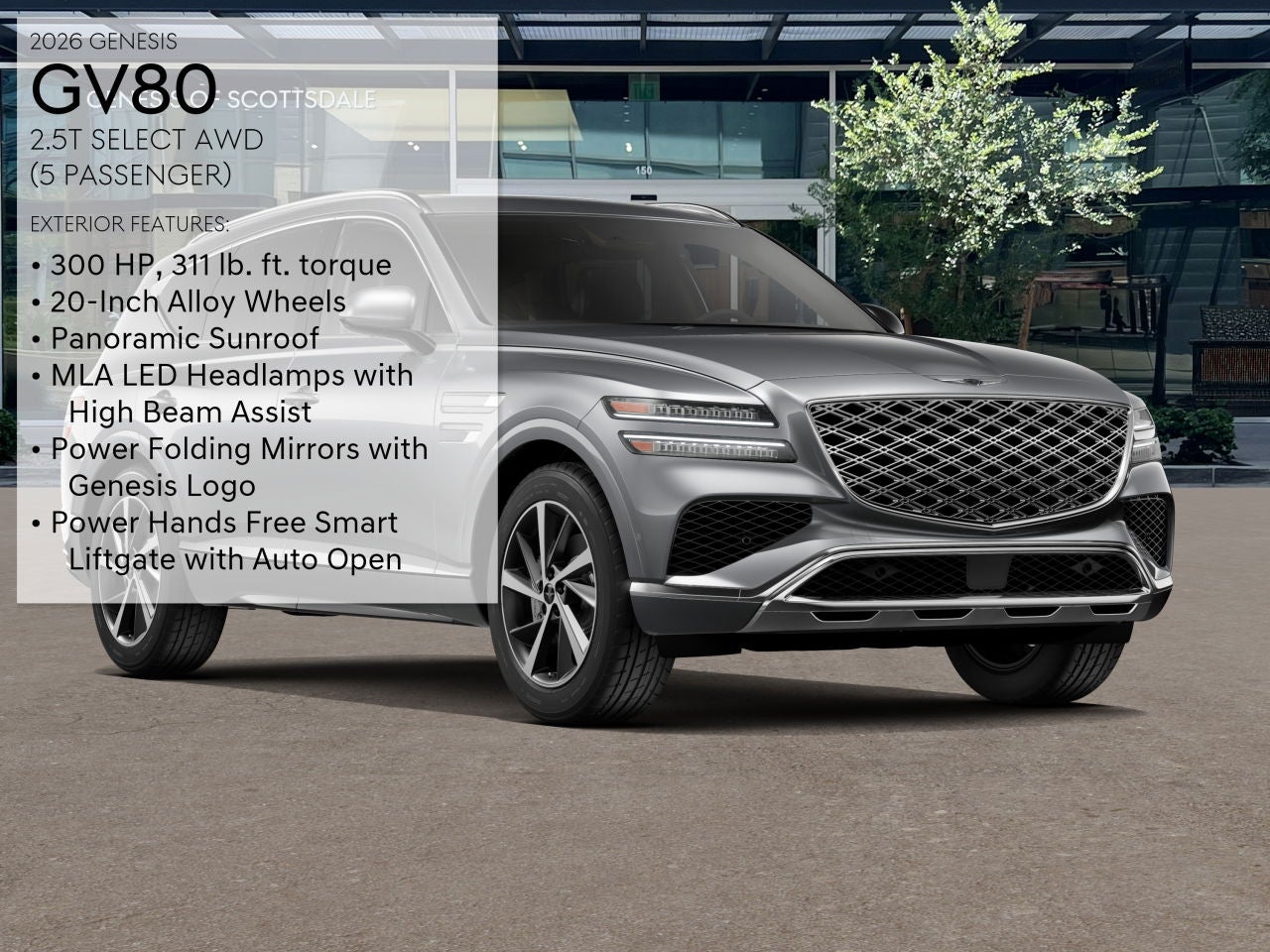 2026 Genesis GV80 2.5T SELECT