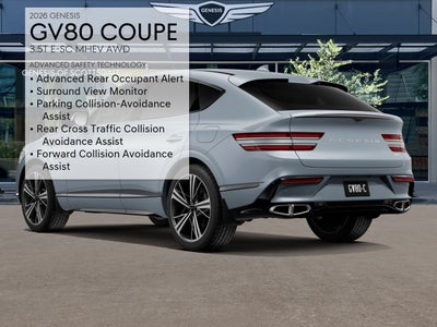 2026 Genesis GV80 Coupe 3.5T E-SC MHEV