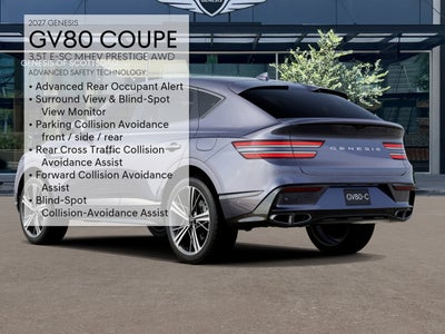 2027 Genesis GV80 Coupe 3.5T e-SC Prestige