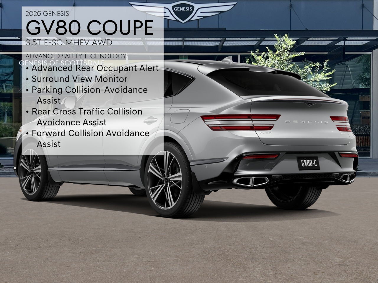 2026 Genesis GV80 Coupe 3.5T E-SC MHEV