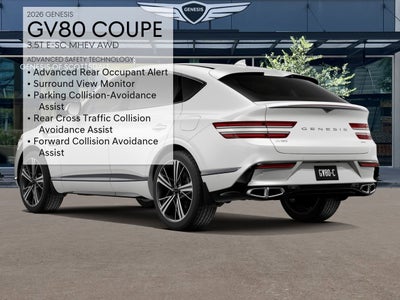 2026 Genesis GV80 Coupe 3.5T E-SC MHEV