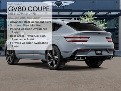 2026 Genesis GV80 Coupe 3.5T e-SC