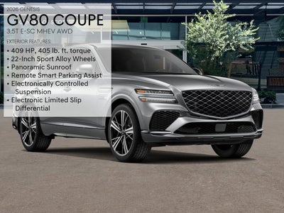 2026 Genesis GV80 Coupe 3.5T e-SC