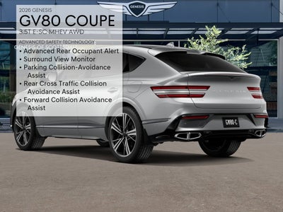 2026 Genesis GV80 Coupe 3.5T e-SC