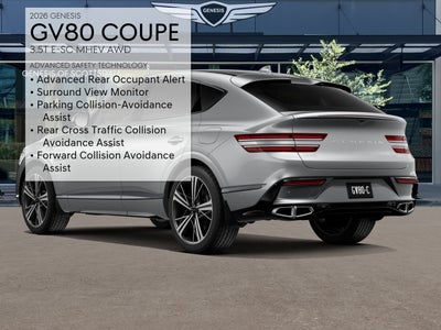 2026 Genesis GV80 Coupe 3.5T e-SC