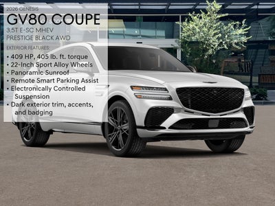 2026 Genesis GV80 Coupe 3.5T E-SC MHEV PRESTIGE BLACK