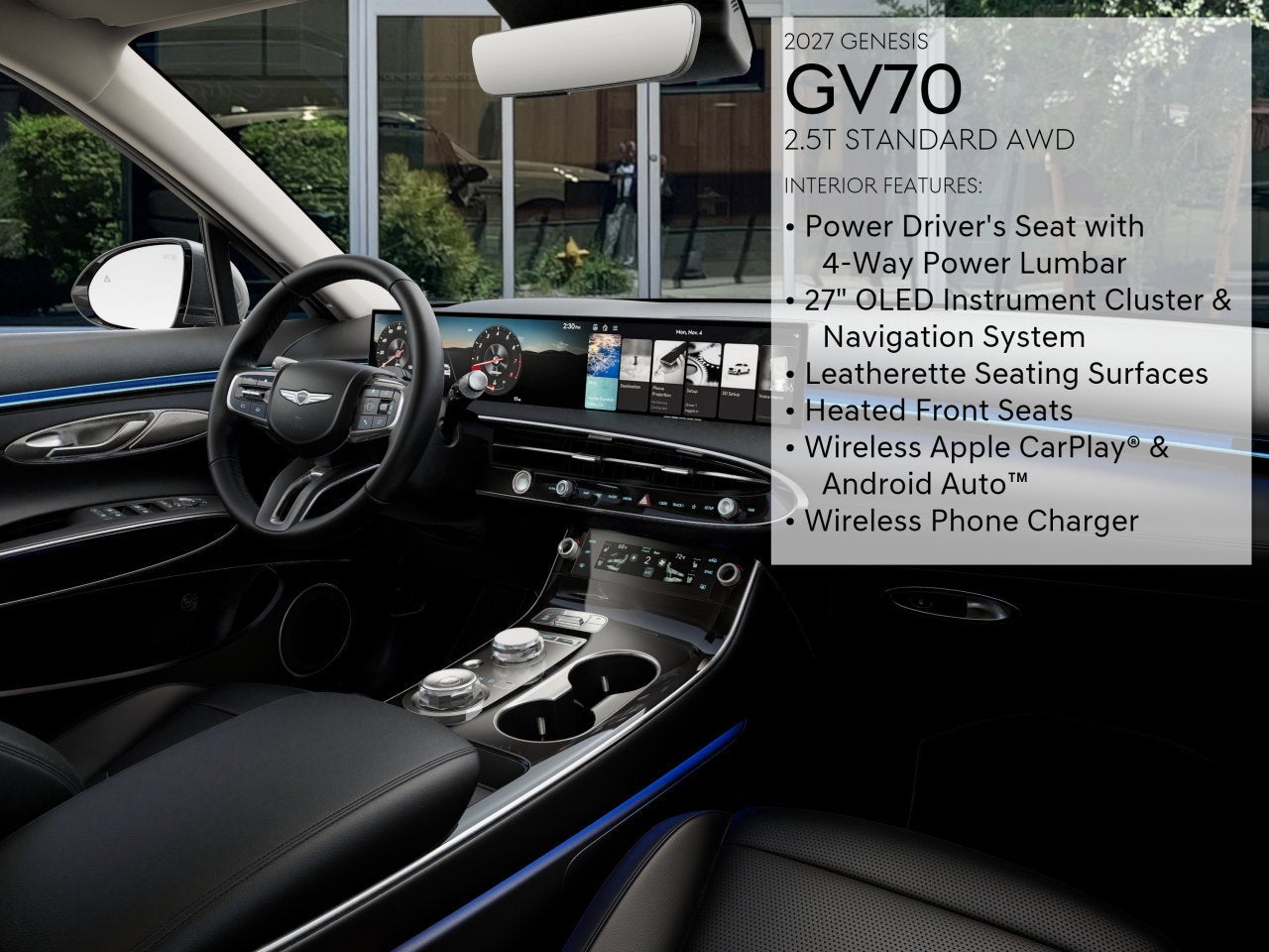 2027 Genesis GV70 BASE