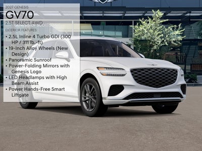 2027 Genesis GV70 2.5T Select