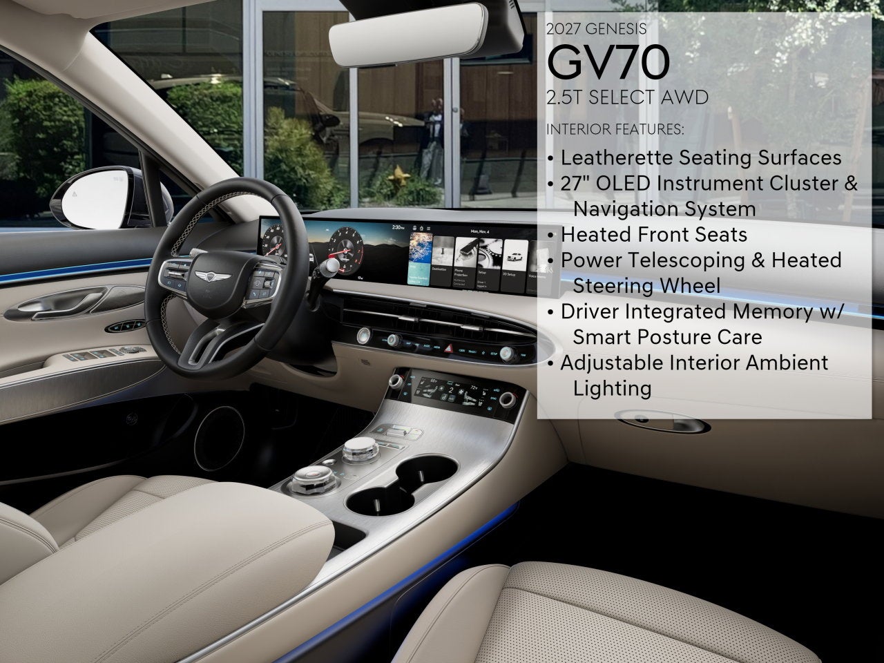 2027 Genesis GV70 2.5T Select