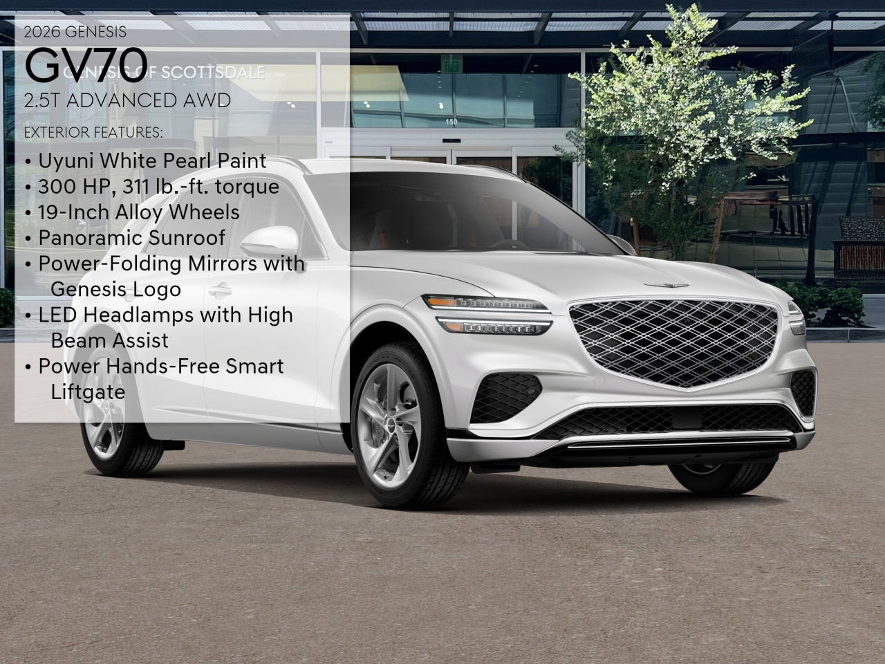 2026 Genesis GV70 2.5T ADVANCED