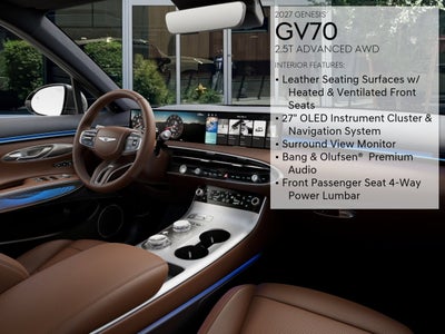 2027 Genesis GV70 ADV