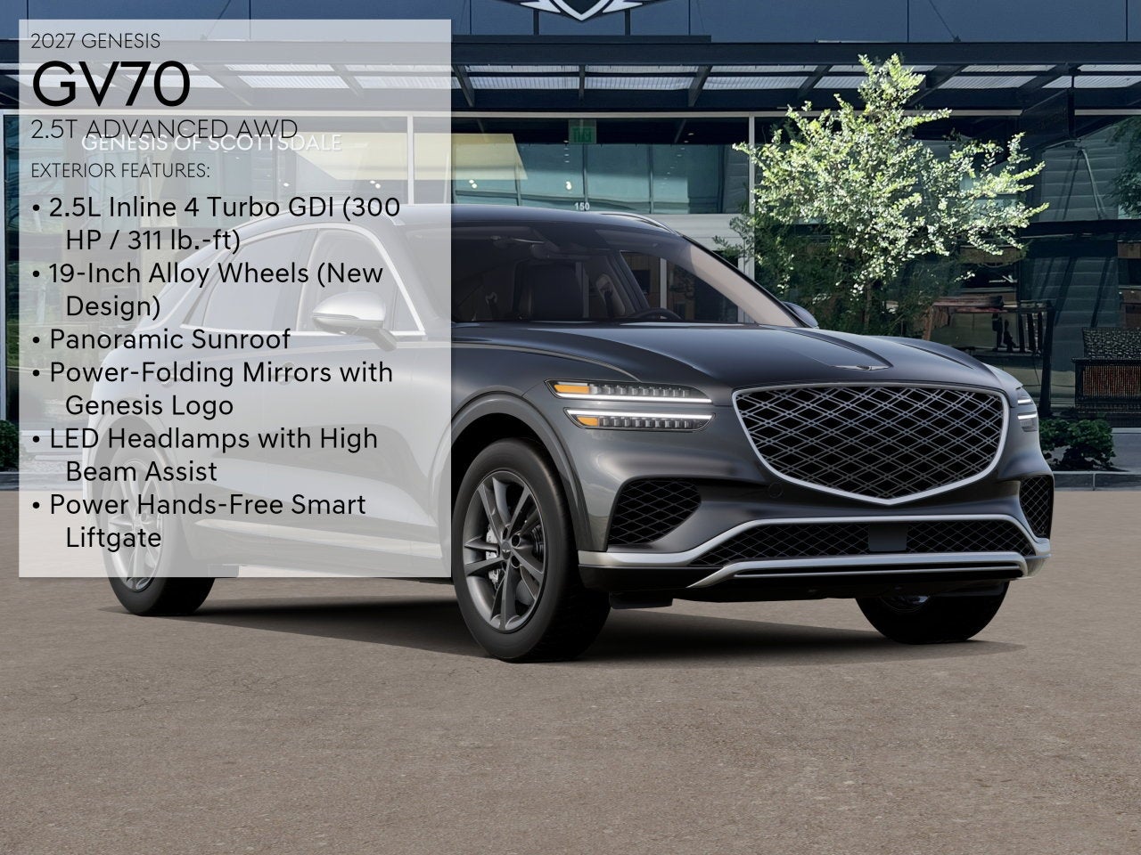 2027 Genesis GV70 2.5T Advanced