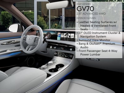 2027 Genesis GV70 2.5T ADVANCED