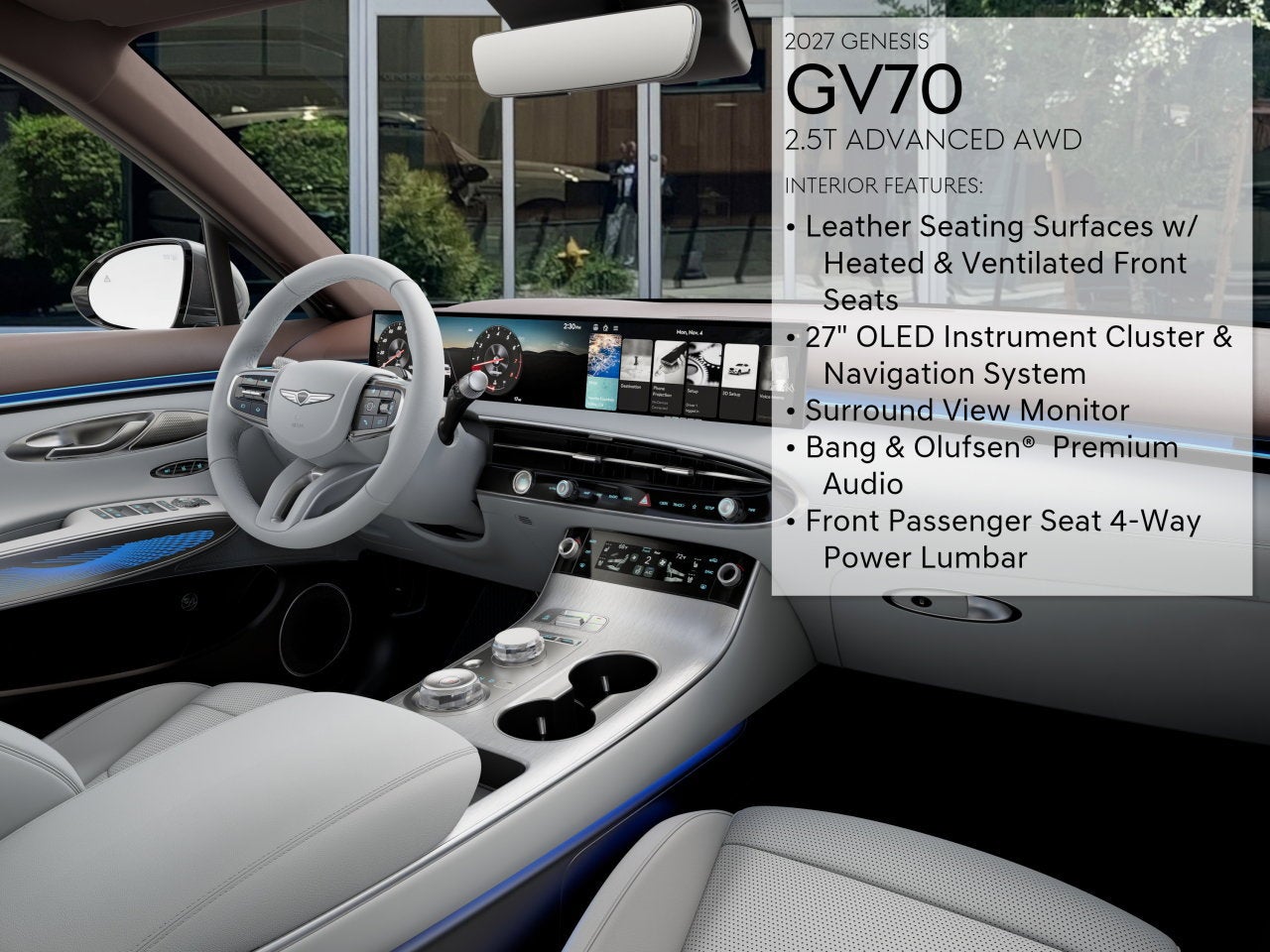 2027 Genesis GV70 2.5T ADVANCED