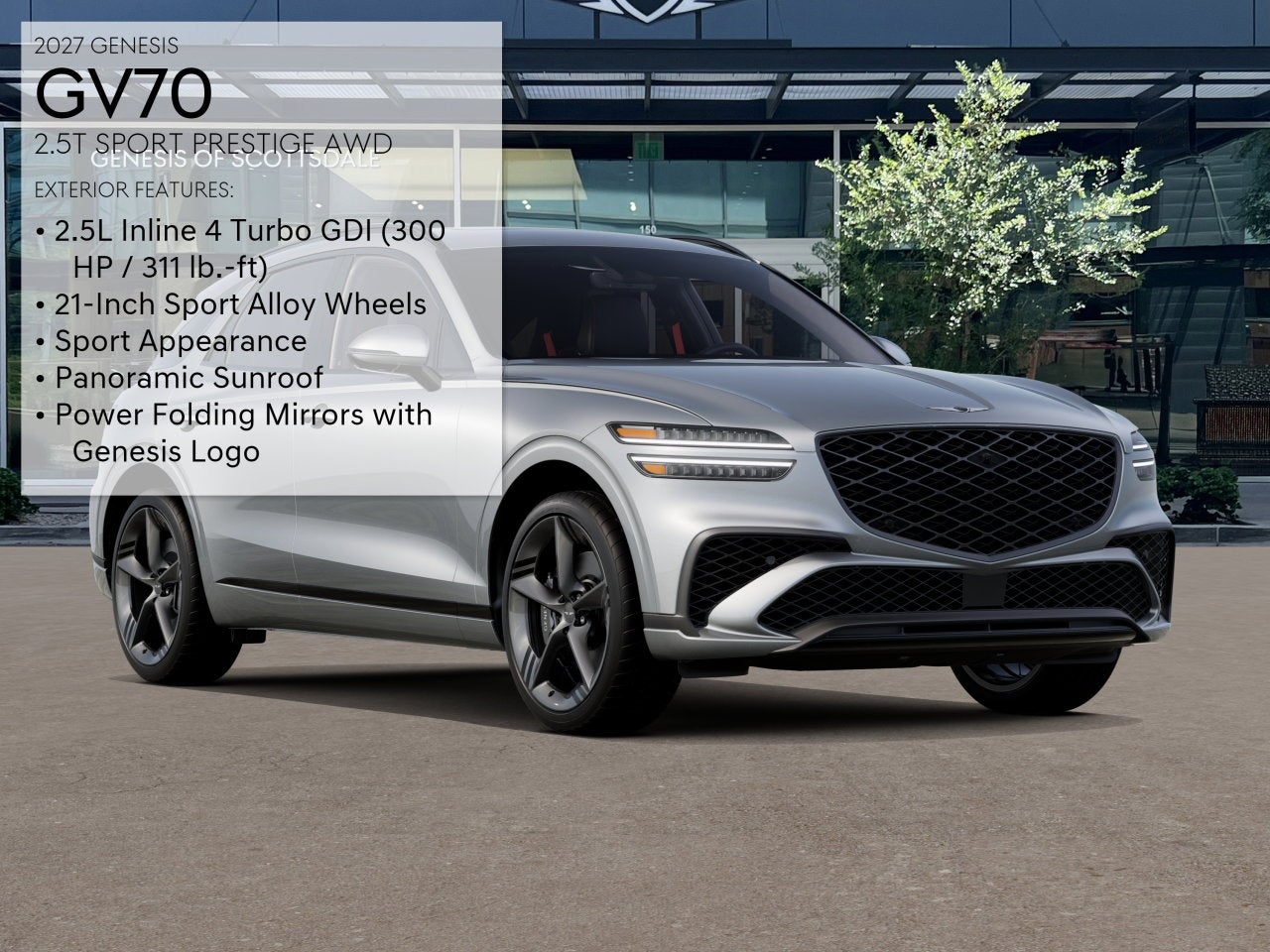 2027 Genesis GV70 2.5T Sport Prestige
