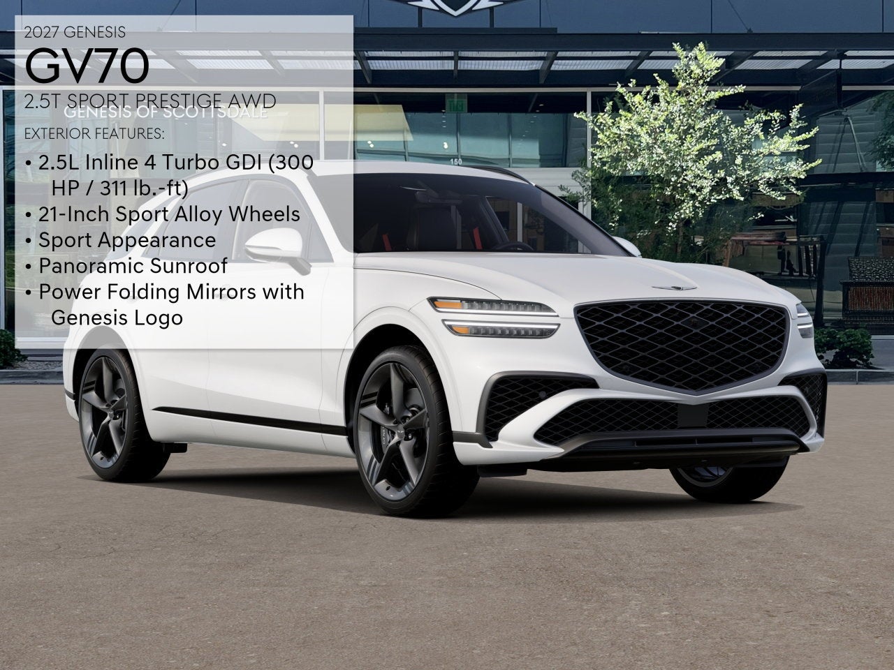 2027 Genesis GV70 2.5T Sport Prestige